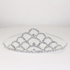 Rhinestone Headband Queen Crown Tiara Head Jewelry Bridal Wedding Hair Accessori