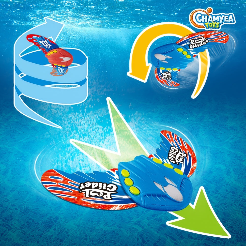 Underwater Glider Swimming Toy Self Propelled Watercraft Pool Fun Devilfish