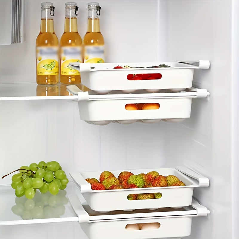 12 Grids Egg Storage Box Kitchen Refrigerator Egg Rack Fresh
