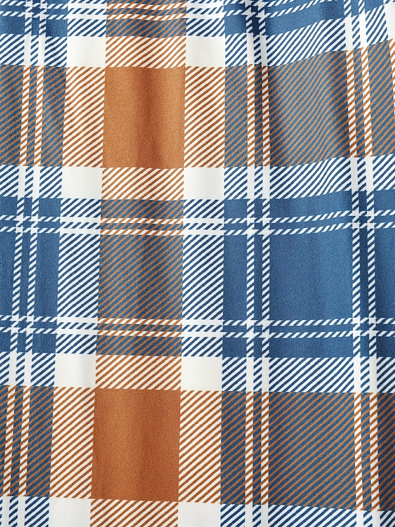 3pcs Boys Casual Plaid Straight Loose Long Pants for Spring & Autumn