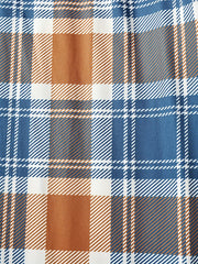 3pcs Boys Casual Plaid Straight Loose Long Pants for Spring & Autumn