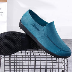 Men's Waterproof Non-slip Rain Shoes for Outdoor Work