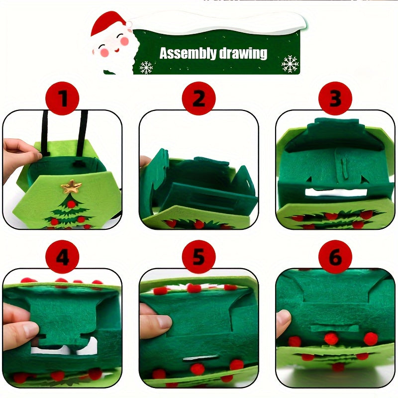 Christmas Gift Bag Large Tote Bag Reusable