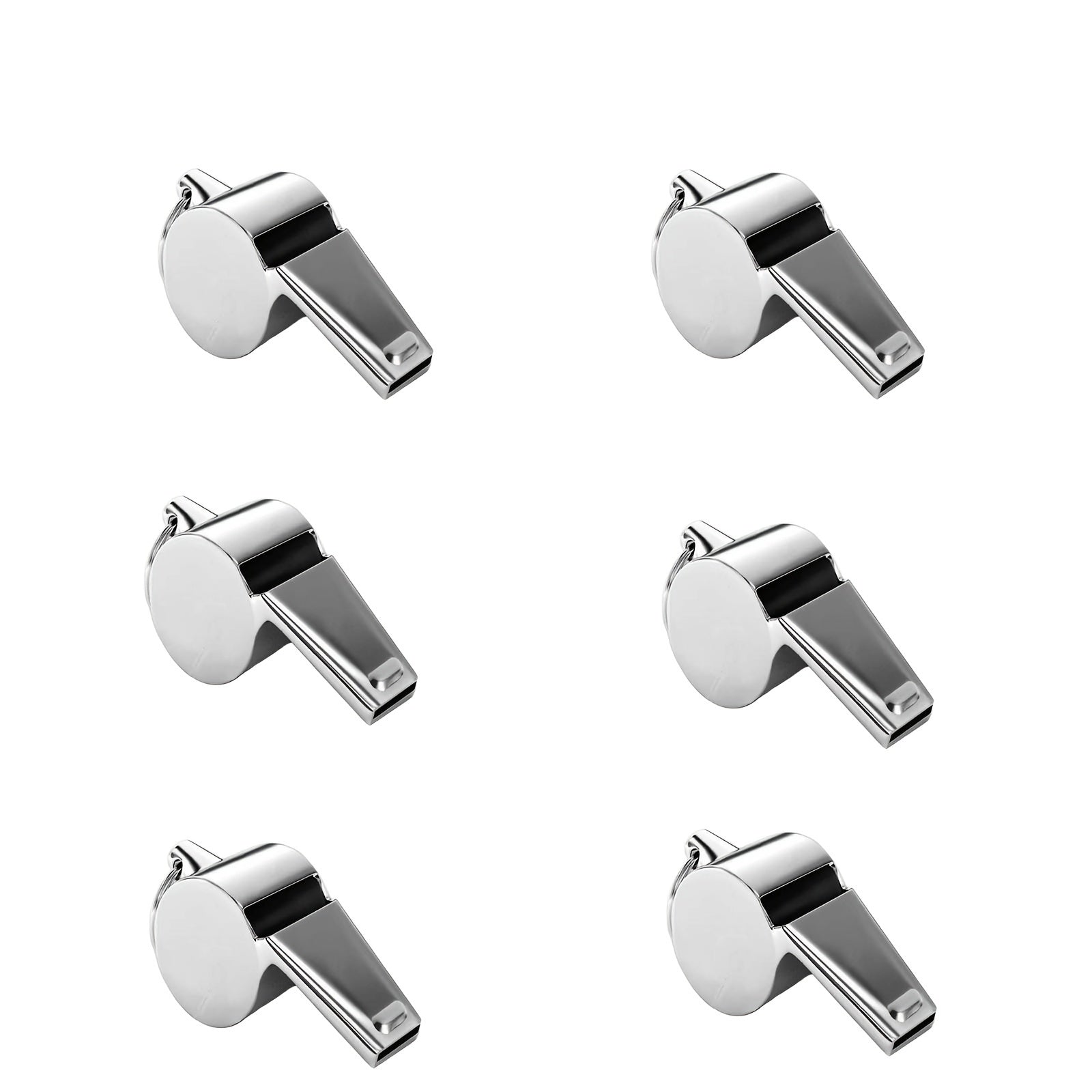 Stainless Steel Sports Whistle - Loud, Clear, Durable