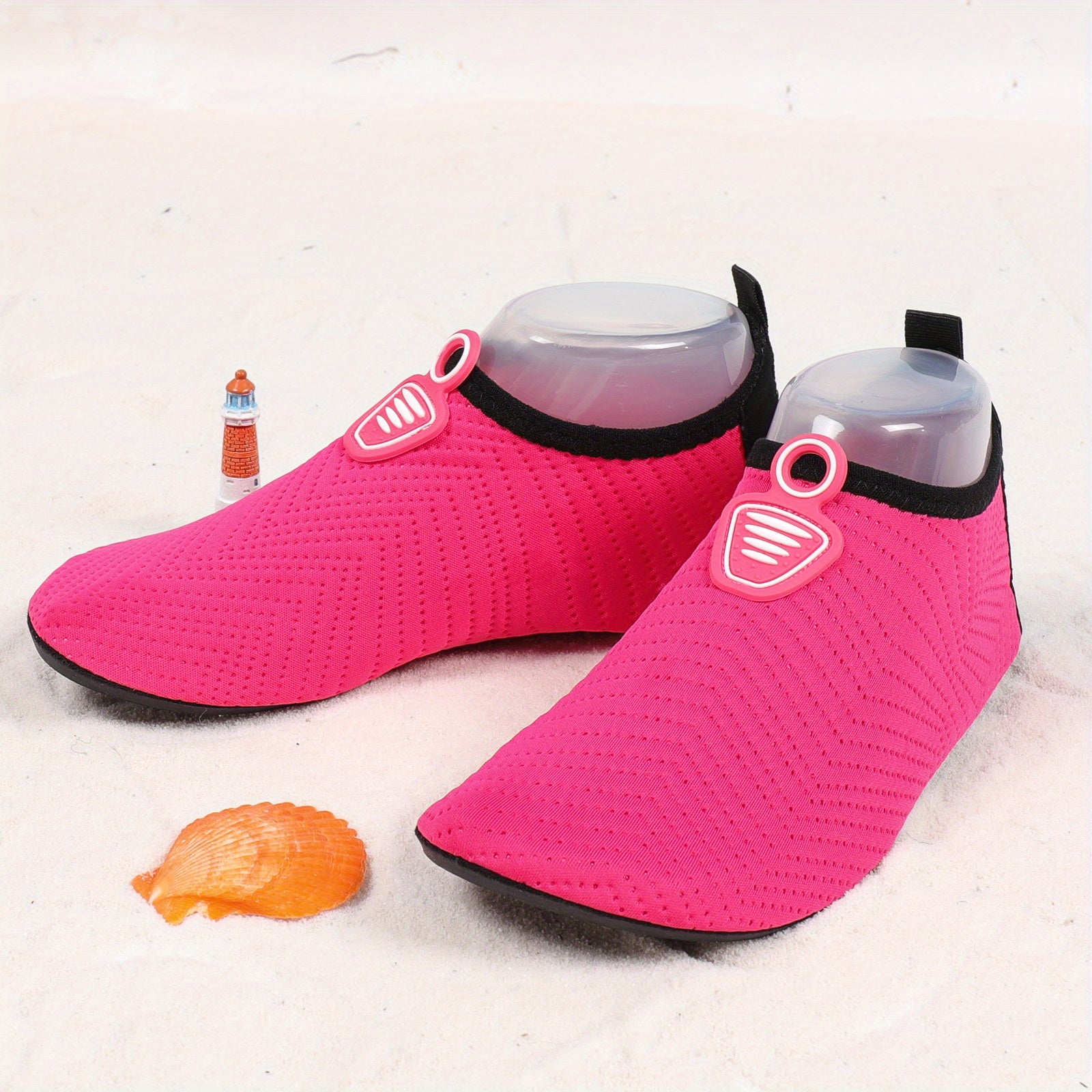 Unisex Barefoot Slip On Water Shoes Lightweight Quick Dry Aqua Shoes