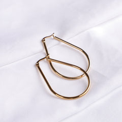 Glamorous 18k Plated Stainless Steel Earrings for Women and Girls