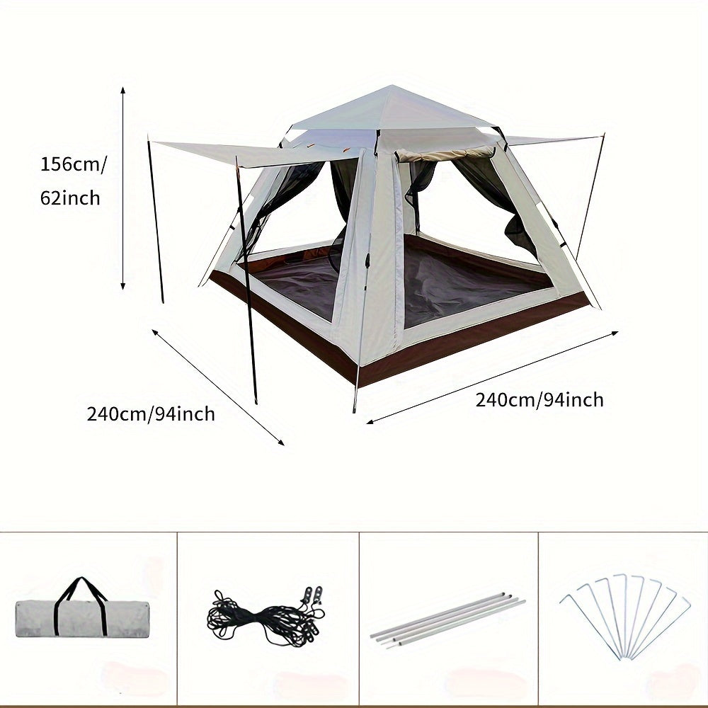 Hydraulic Quick Opening Folding Tent Portable Rainproof Tent