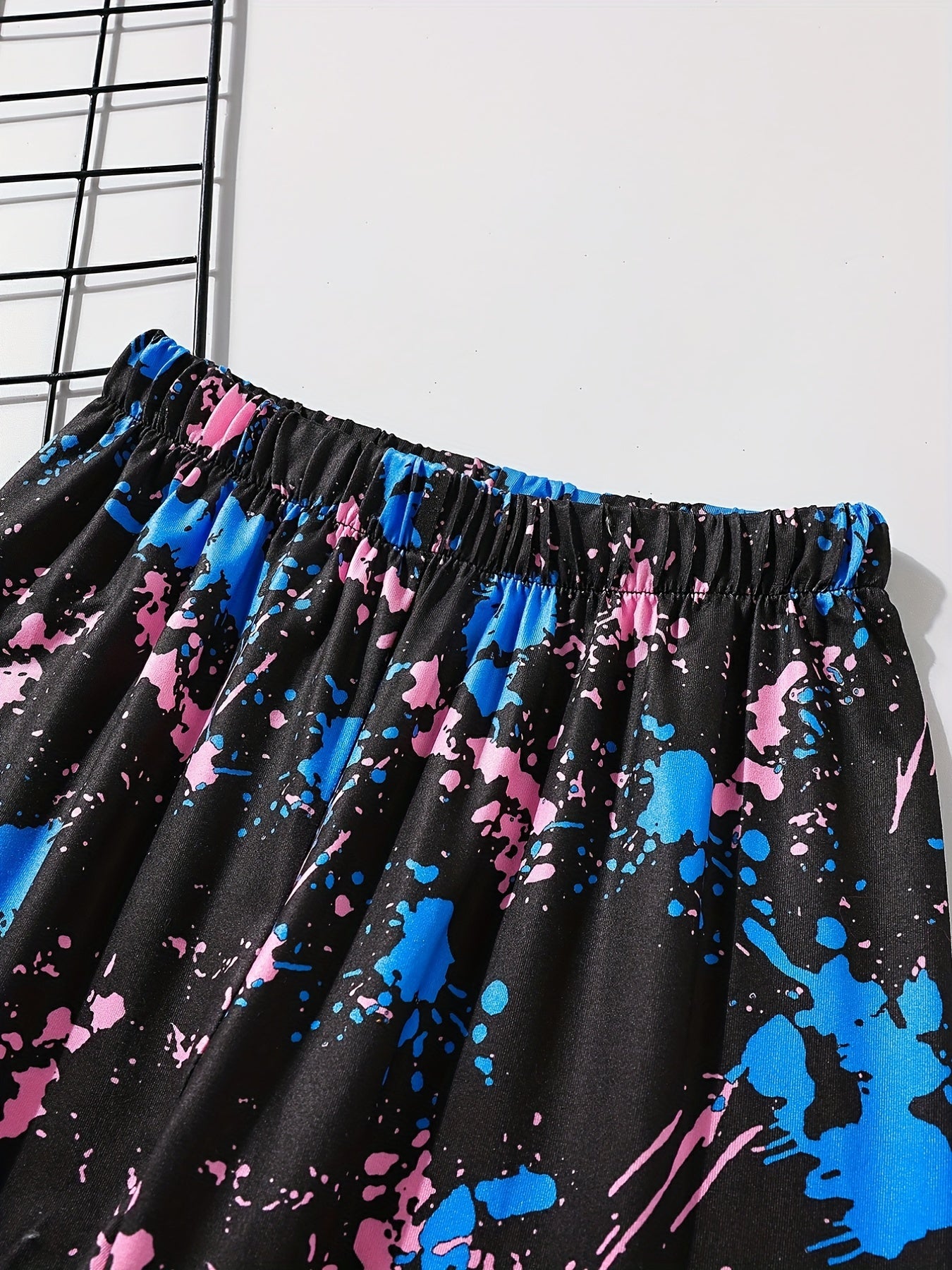 Kid's Reflective Paint Splash PJ Bottoms