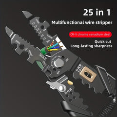 9 Inch 22 Wire Cutting Pliers Clamping Wire Striping Tool