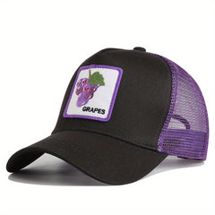 Truck Mesh Hat Farm Fruit Baseball Cap For Men Women Sports Cap