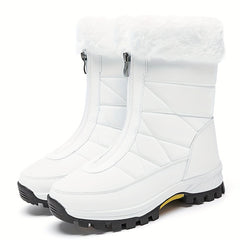 Women's Snow Boots High Top Waterproof Winter Shoes