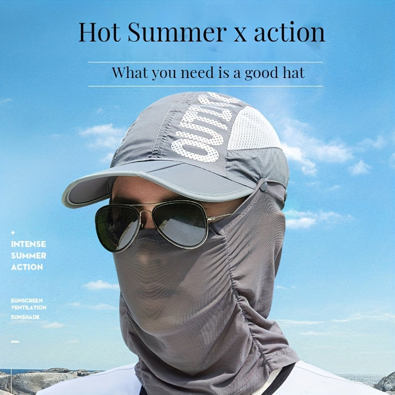 Quick Drying Unisex Baseball Cap Bucket Hat Sun Protection Cap