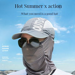 Quick Drying Unisex Baseball Cap Bucket Hat Sun Protection Cap