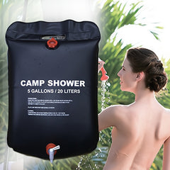 Portable Camping Solar Hot Water Bag for Outdoor Bathing