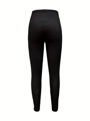 Ombre Striped High Rise Skinny Leggings