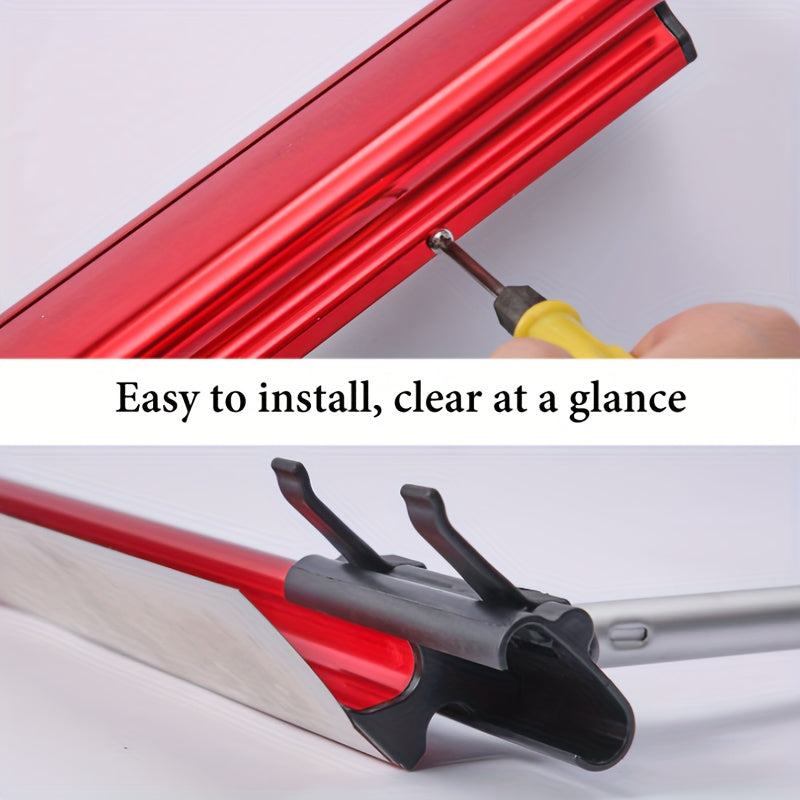 1pc Scraping Putty Tool Flat Gray Scraper Wall Wipe Gray Tool Portable Flexible