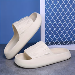 Men's Casual Slide Sandals Comfortable Slip-On Open Toe Shoes