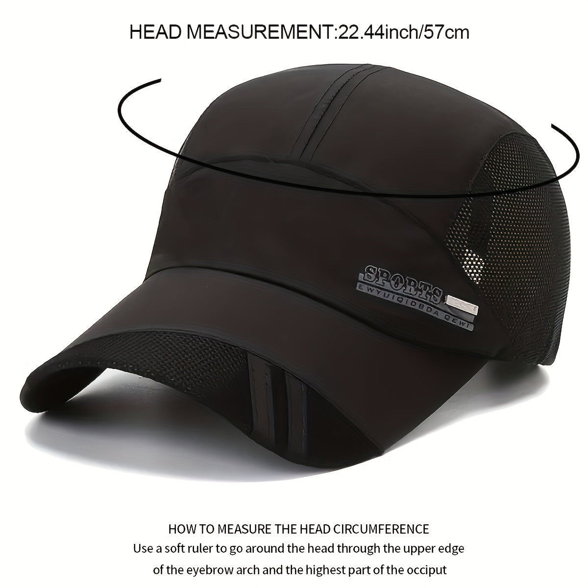 Quick Dry Baseball Cap Women Sunscreen Sports Hat Fishing Cycling