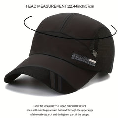 Quick Dry Baseball Cap Women Sunscreen Sports Hat Fishing Cycling
