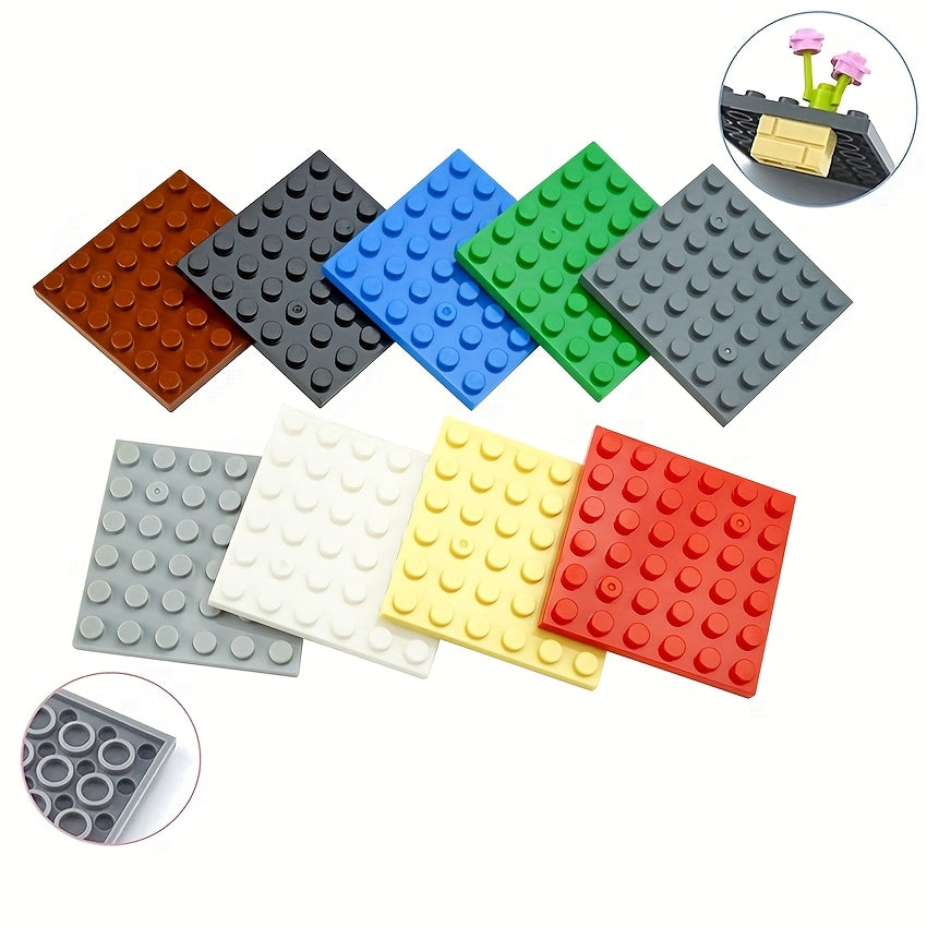 10pcs Building Blocks Base Plate Educational DIY Toy Compatible with 3958