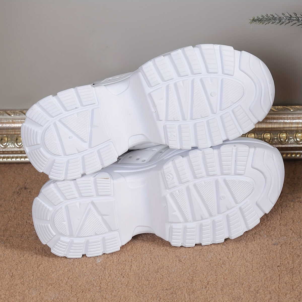 Reflective Chunky Sneakers Waterproof Running Shoes