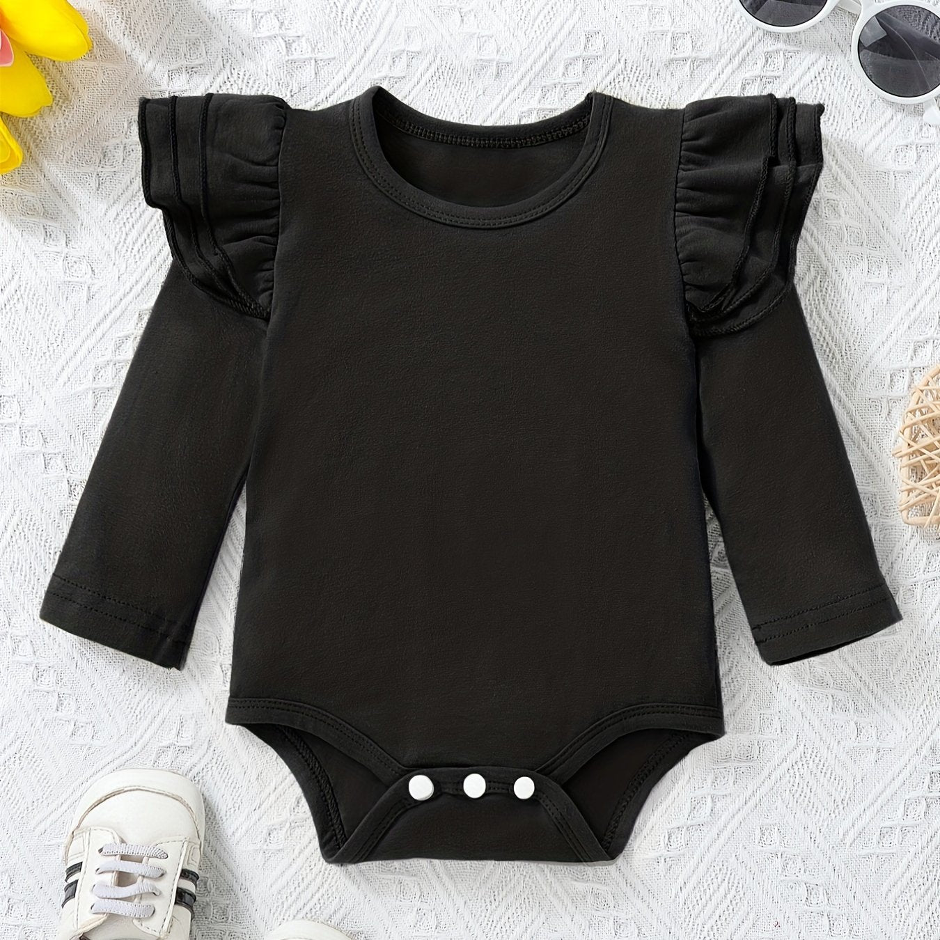 Autumn Baby Triangle Romper Cotton Onesie