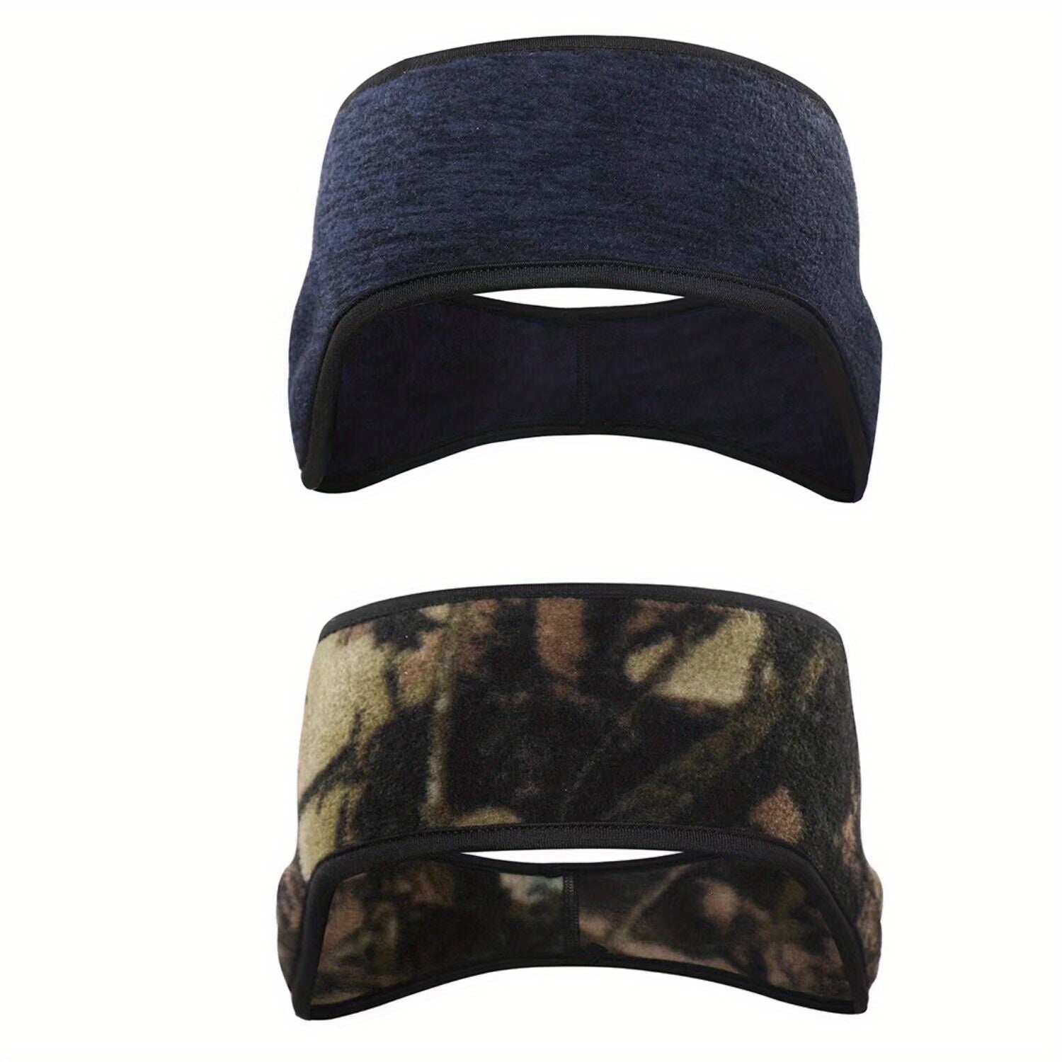 2pcs Warm Fleece Earmuffs for Running Cycling Outdoor Activities