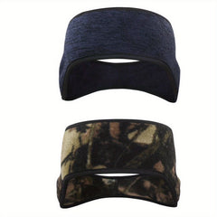 2pcs Warm Fleece Earmuffs for Running Cycling Outdoor Activities