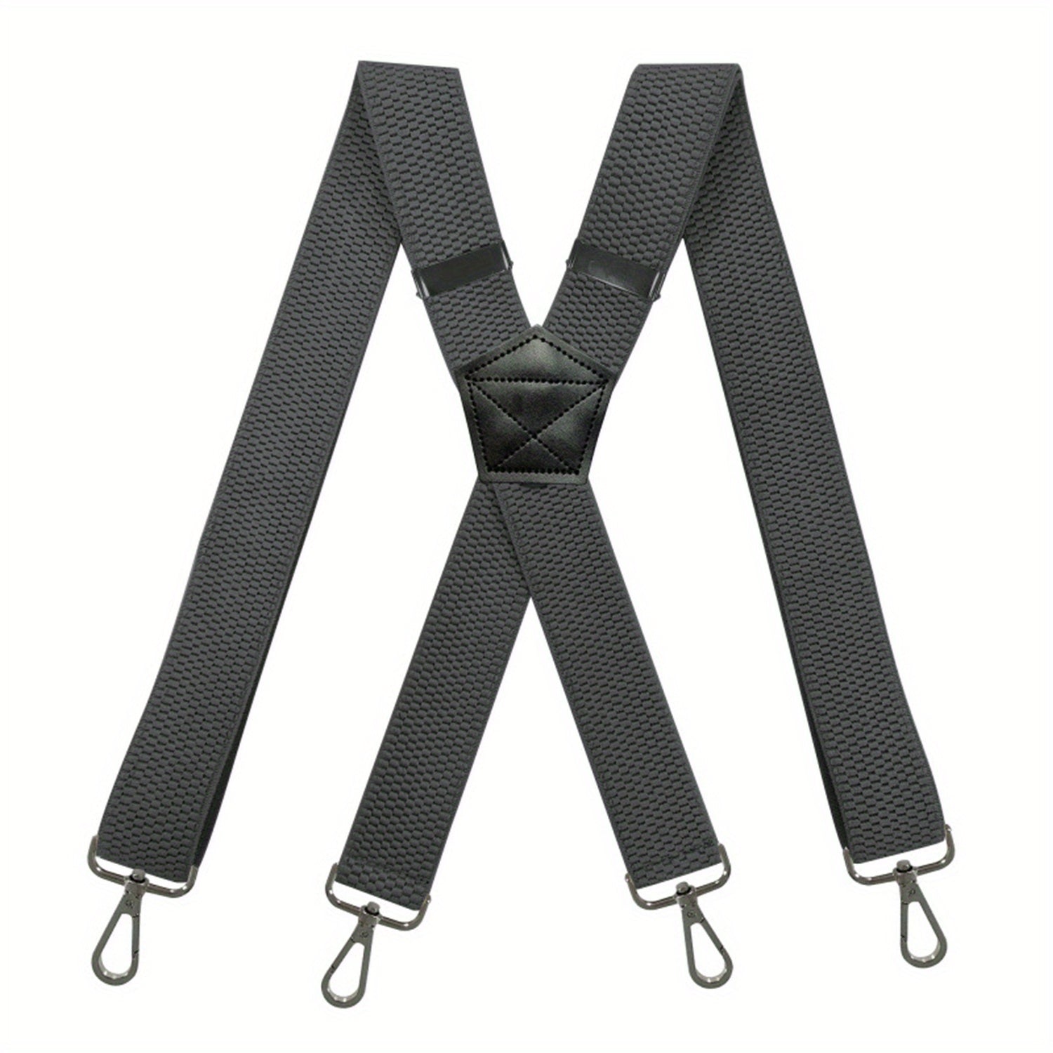 Men's Elastic Adjustable Suspenders With Hooks