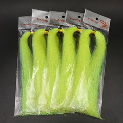 5 Packs Flash Fishing Tying Materials for Lure Making