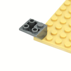 30pcs Building Blocks Slope 45 2x2 Compatible 3676 Double Convex Bricks