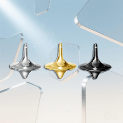 3pcs Inception Style Stainless Steel Gyroscopes w/ or w/o Holes for Relaxation