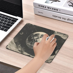 Moon Gaming Mouse Pad Rubber Anti Slip Desk Accessories Men Women