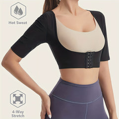 Sauna Suit Push Up Sports Bra Vest Support Belt Yoga Fitness Underwear