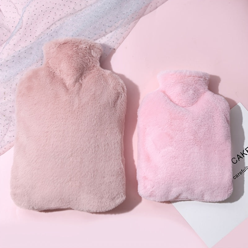 Rabbit Plush Hot Water Bag Leak-proof Large Capacity PVC