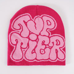 Y2K Knitted Beanie Hat for Men and Women