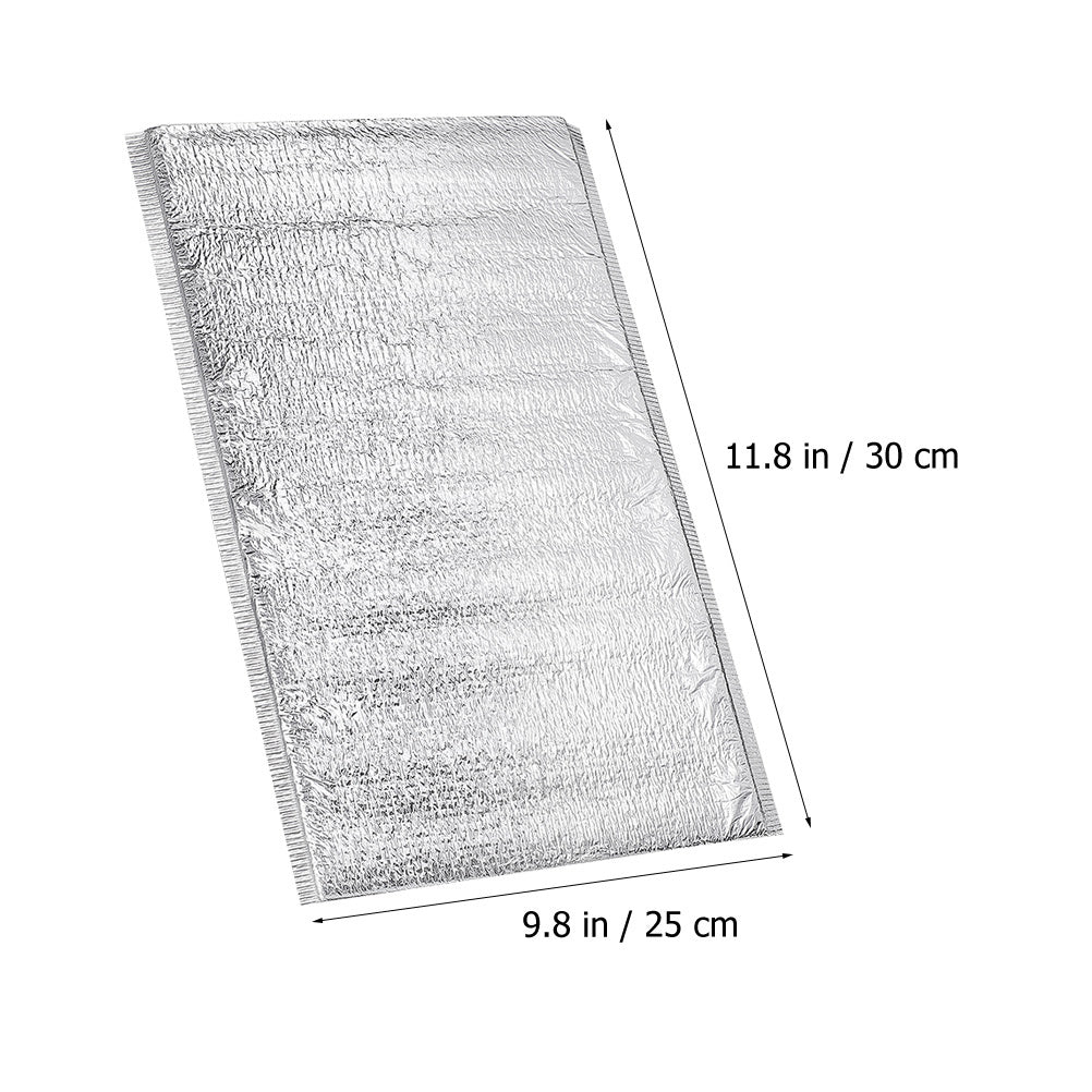 25pcs Thermal Insulated Bubble Mailers Lunch Bag for Hot and Cold Meals