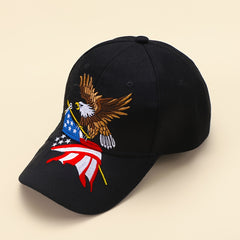 Men's Eagle American Flag Embroidered Baseball Cap