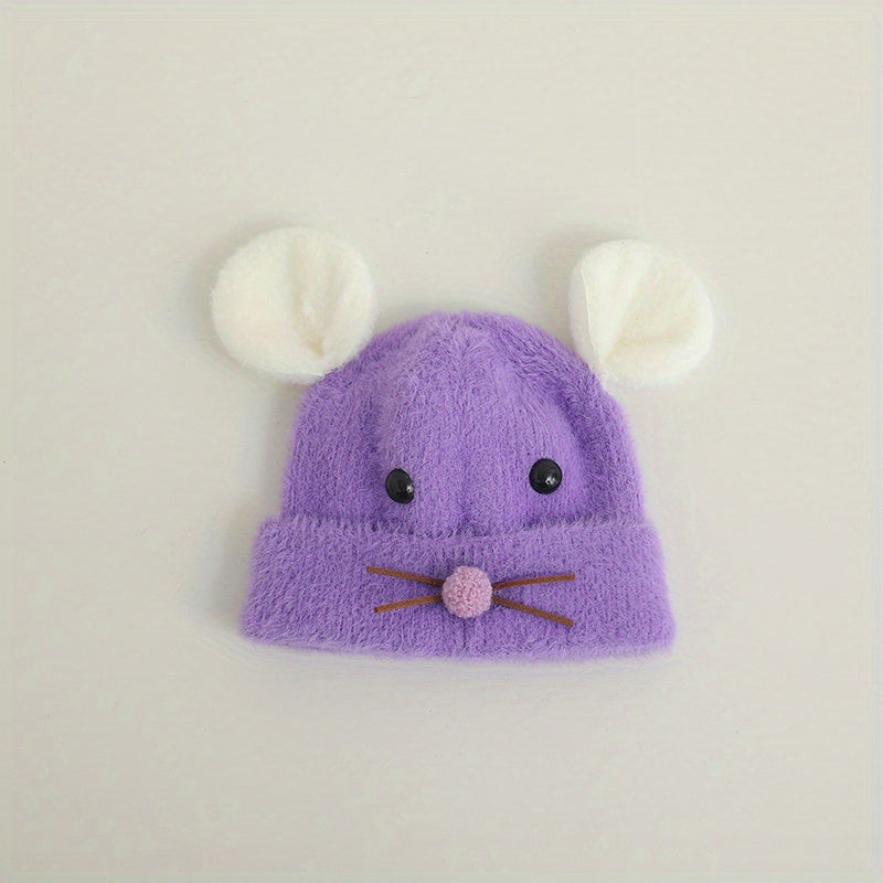 Kids' Animal Winter Knitted Hat - Christmas Gift