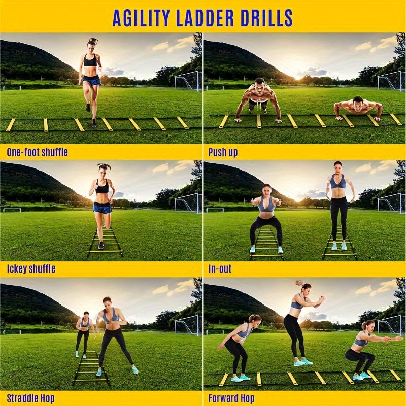 7m Youth Agility Ladder with Portable Bag