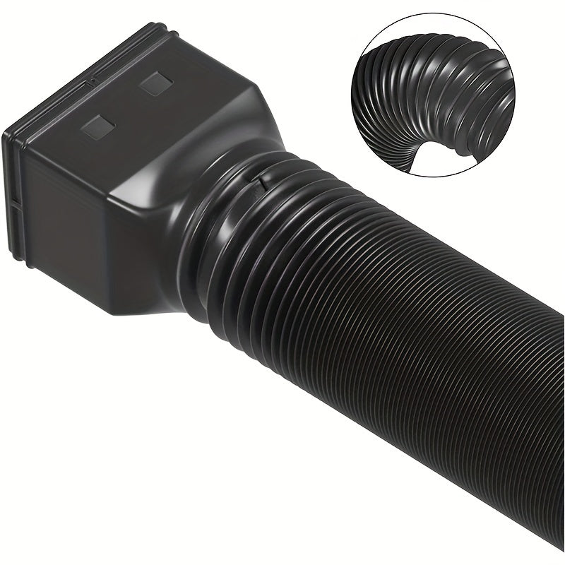 Retractable Downspout Extender Tool for Rain Gutter Drain