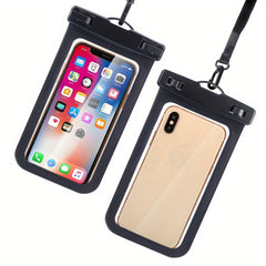Waterproof Phone Pouch for Outdoor Activities Transparent PVC Dry Bag