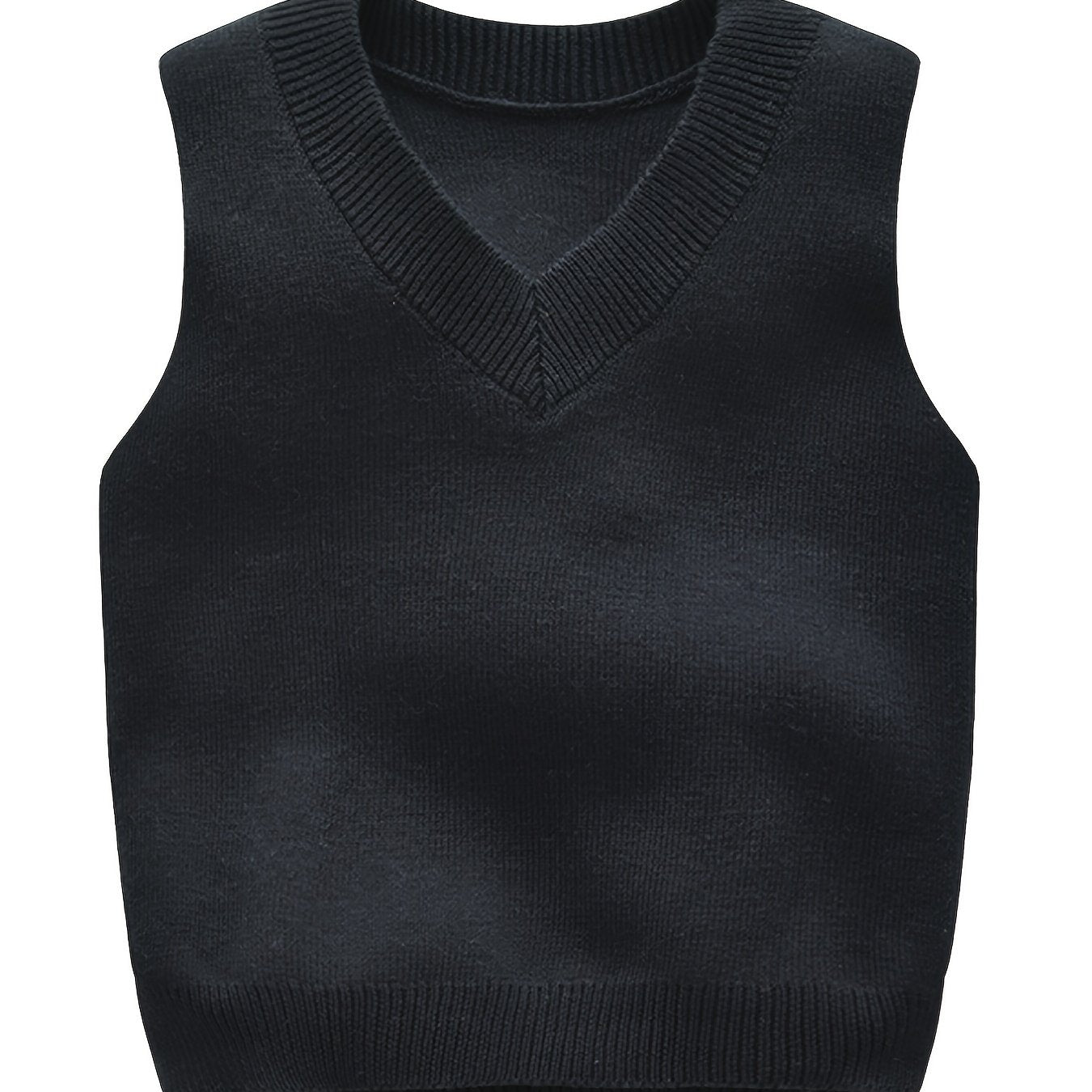 Boys Knit V neck Sweater Vest for Autumn