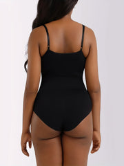 Solid Cami Bodysuit Sexy Sleeveless Slim Summer Bodysuit