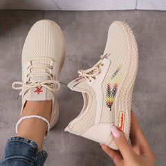 Women's Mesh Breathable Running Shoes Soft Comfortable Non slip