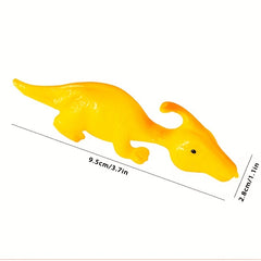 Elastic Dinosaur Finger Dart Toy Fun Launch Dinosaur Decompression Rubber Toy