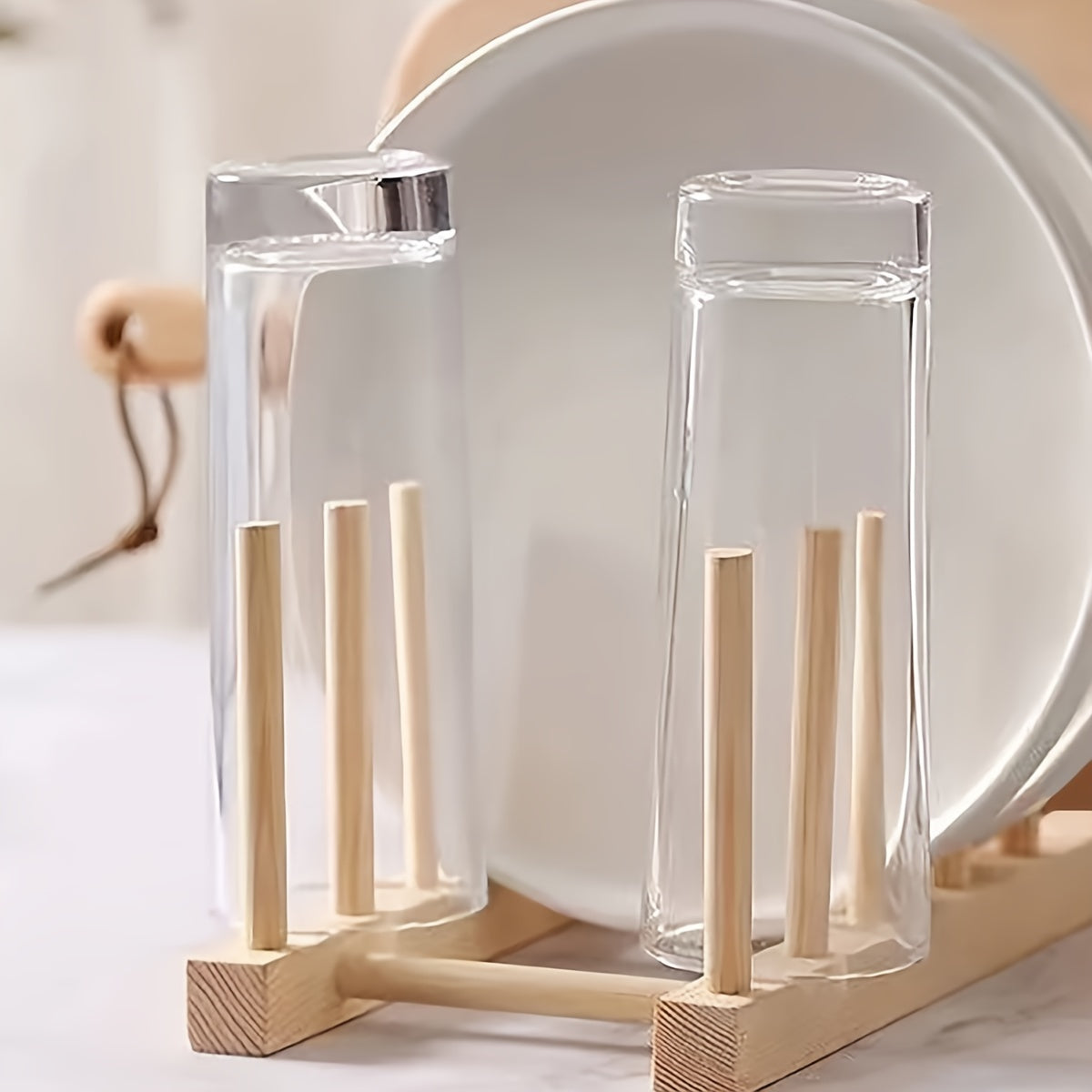 Functional Kitchen Drain Rack Cup And Saucer Storage