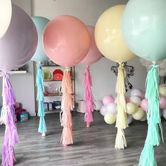 2pcs 18in Macaroon Colorful Balloons for Photoshoot Wedding Birthday Party