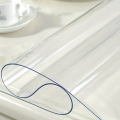 Clear Desk Cover Protector PVC Table Cloth Bedside Table Mat
