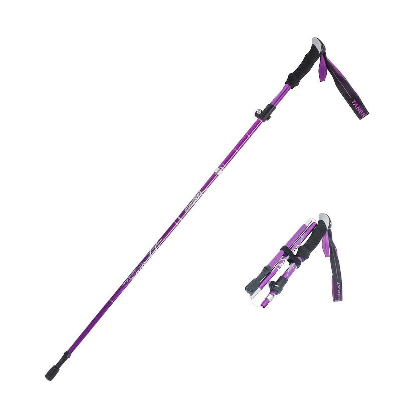 Folding Trekking Poles Outdoor Walking Sticks